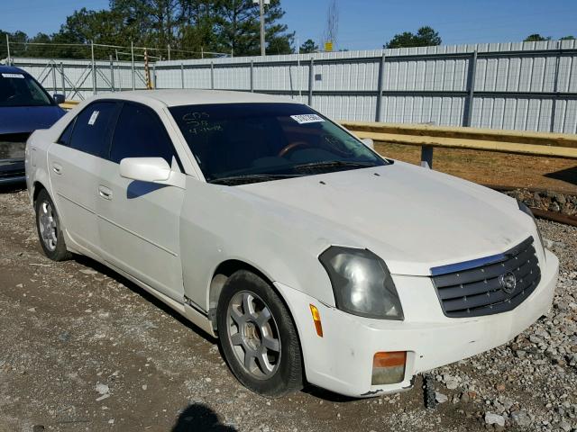 1G6DM57N330105093 - 2003 CADILLAC CTS WHITE photo 1