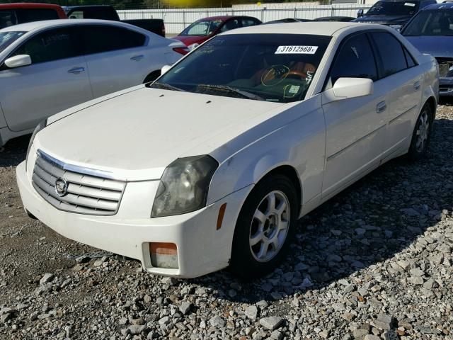 1G6DM57N330105093 - 2003 CADILLAC CTS WHITE photo 2