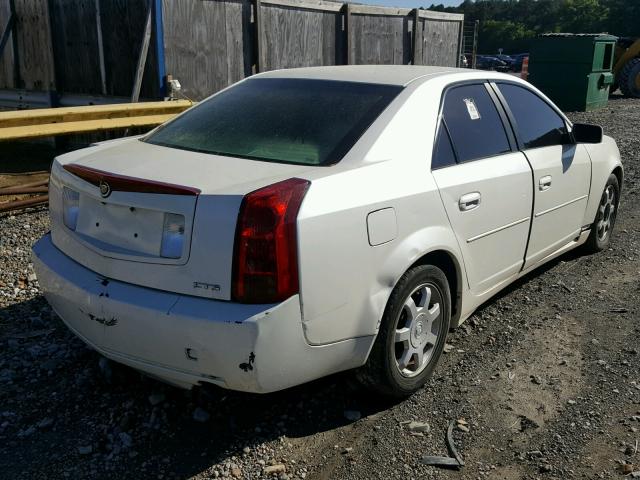 1G6DM57N330105093 - 2003 CADILLAC CTS WHITE photo 4