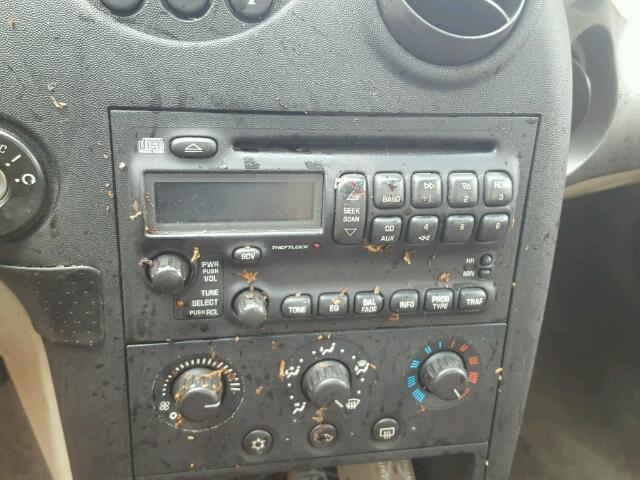 2G2WP522651290990 - 2005 PONTIAC GRAND PRIX Qızıl foto 9