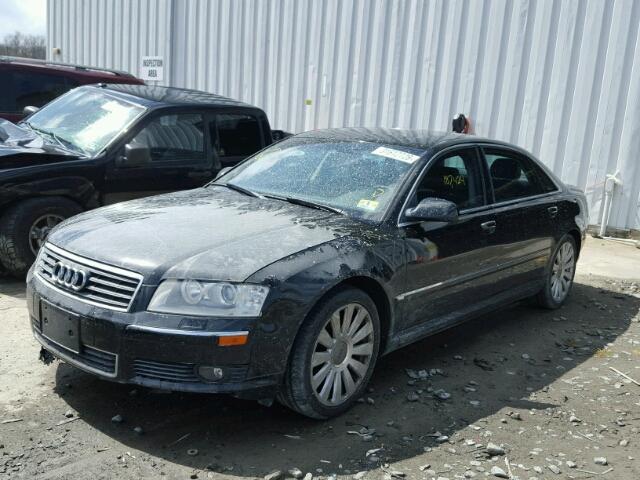 WAUML44E15N016530 - 2005 AUDI A8 L QUATT BLACK photo 2