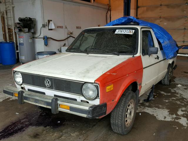 1V1LG0175BV060417 - 1981 VOLKSWAGEN RABBIT TRU WHITE photo 2