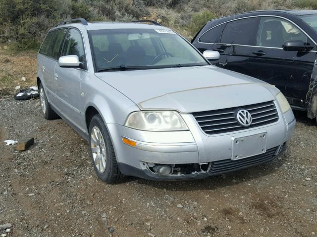 WVWVD63B82E377028 - 2002 VOLKSWAGEN PASSAT GLS SILVER photo 1