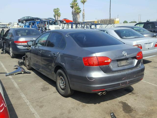 3VW2K7AJ6BM065869 - 2011 VOLKSWAGEN JETTA BASE 石墨色 照片 3