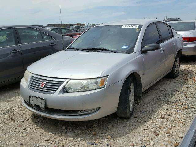 1G8AJ55F96Z139263 - 2006 SATURN ION LEVEL SILVER photo 2