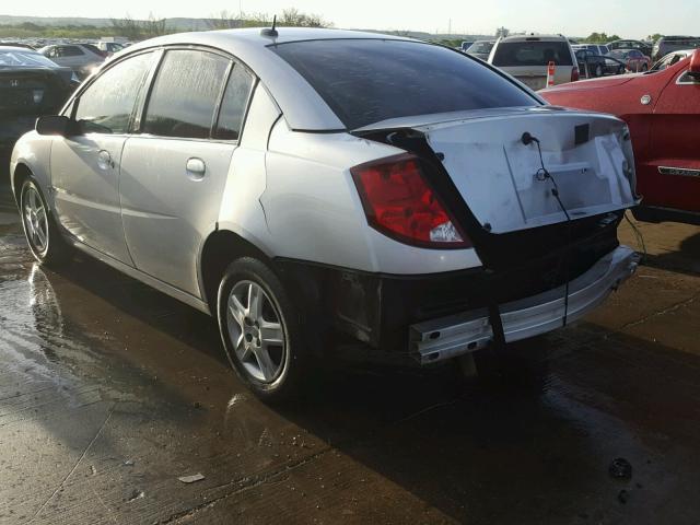 1G8AJ55F96Z139263 - 2006 SATURN ION LEVEL SILVER photo 3