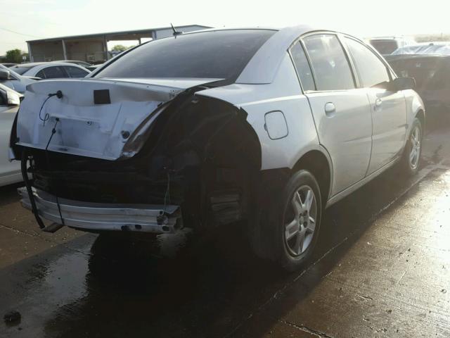 1G8AJ55F96Z139263 - 2006 SATURN ION LEVEL SILVER photo 4