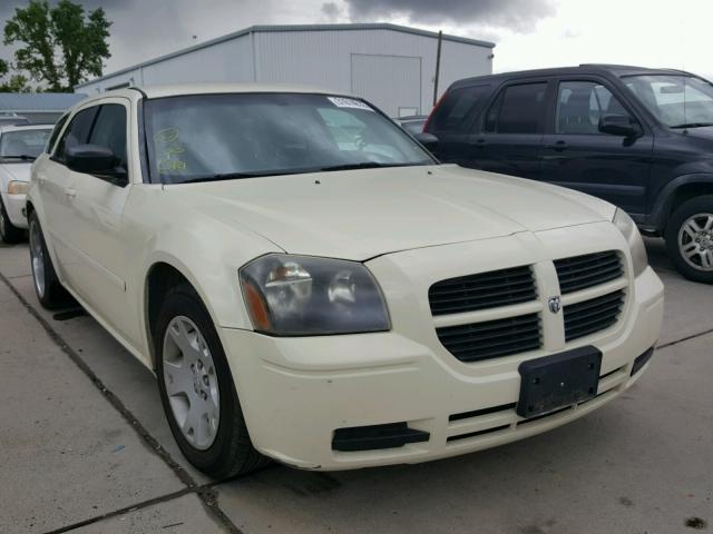 2D4FV48T15H160833 - 2005 DODGE MAGNUM SE BEIGE photo 1