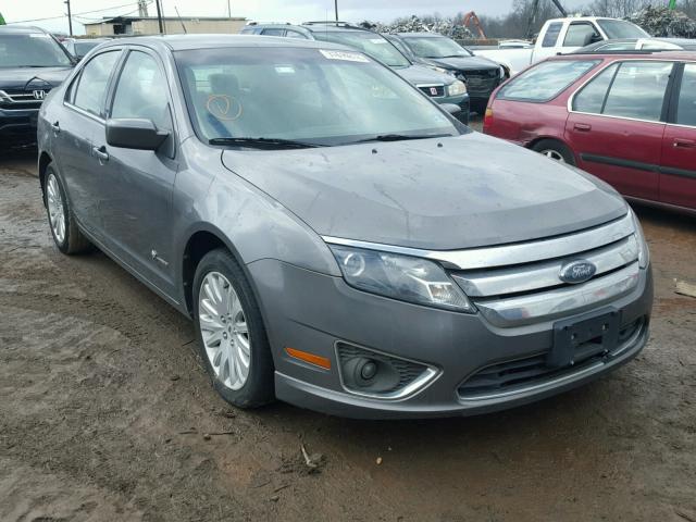 3FADP0L32AR263584 - 2010 FORD FUSION HYB GRAY photo 1