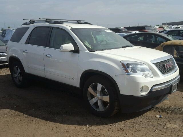 1GKLVMED5AJ170999 - 2010 GMC ACADIA SLT თეთრი ფოტო 1