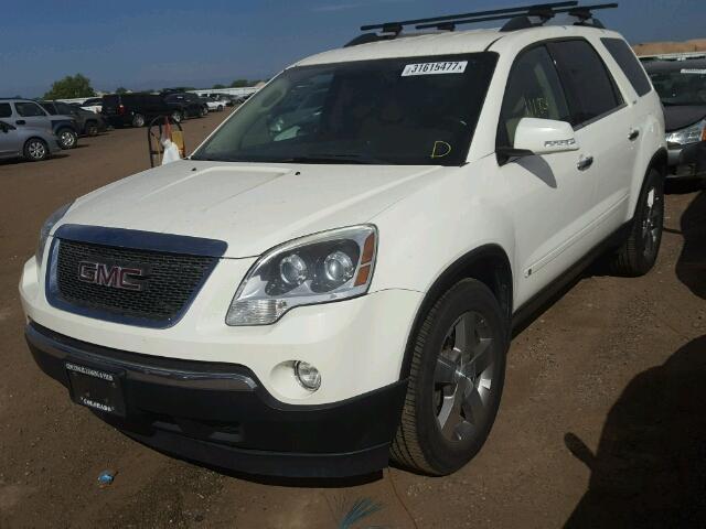 1GKLVMED5AJ170999 - 2010 GMC ACADIA SLT თეთრი ფოტო 2