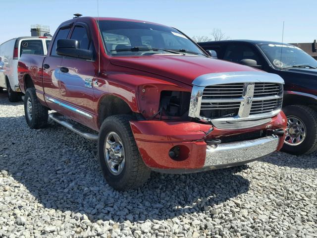1D7KS28C87J532569 - 2007 DODGE RAM 2500 S MAROON photo 1