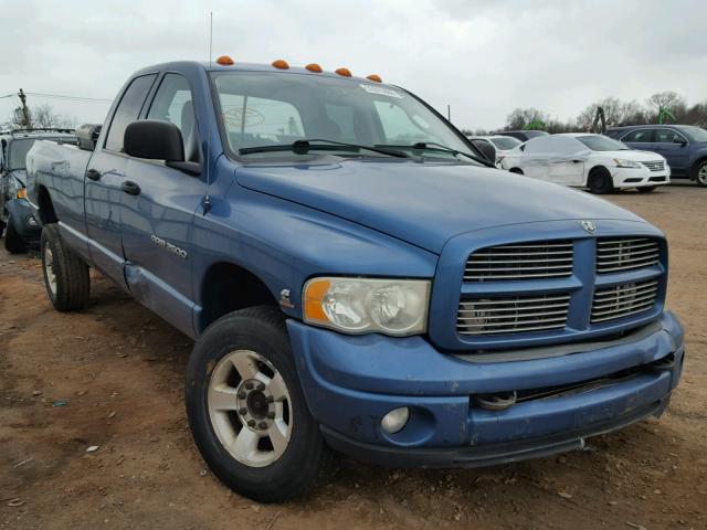 3D7KU28653G774994 - 2003 DODGE RAM 2500 S BLUE photo 1