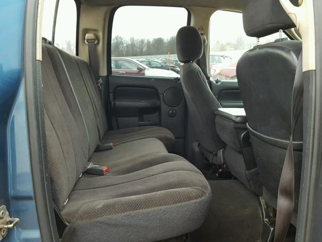3D7KU28653G774994 - 2003 DODGE RAM 2500 S BLUE photo 6