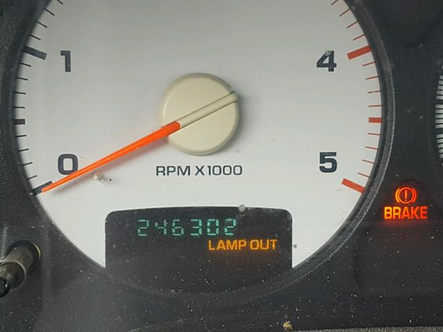 3D7KU28653G774994 - 2003 DODGE RAM 2500 S BLUE photo 8