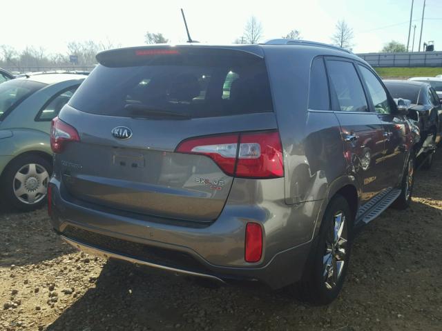 5XYKWDA78EG451852 - 2014 KIA SORENTO SX CHARCOAL photo 4