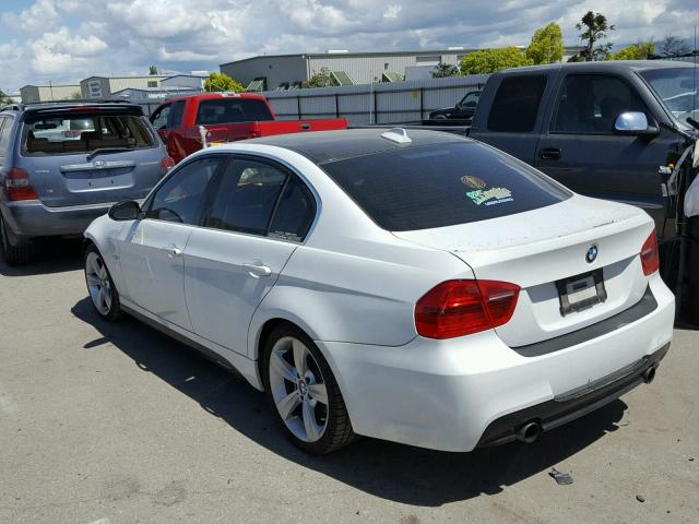 WBAVB73517VH21764 - 2007 BMW 335 I WHITE photo 3