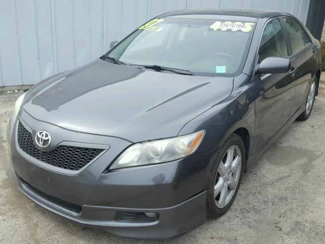 4T1BE46K87U583619 - 2007 TOYOTA CAMRY NEW GRAY photo 2