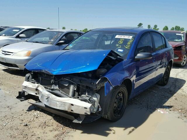 1G8AJ55F96Z164020 - 2006 SATURN ION LEVEL BLUE photo 2