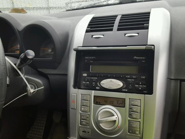 JTKDE177X50031896 - 2005 TOYOTA SCION TC შავი ფოტო 9