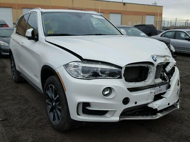 5UXKR0C55G0U10551 - 2016 BMW X5 XDRIVE3 WHITE photo 1