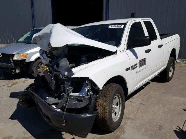 1C6RR7FT1GS166329 - 2016 RAM 1500 ST WHITE photo 2