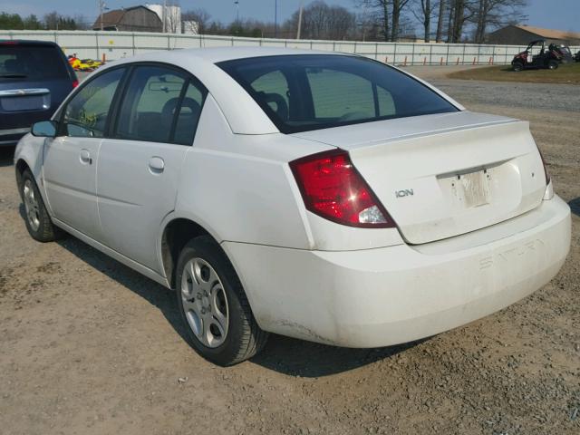 1G8AJ52F24Z179251 - 2004 SATURN ION LEVEL WHITE photo 3