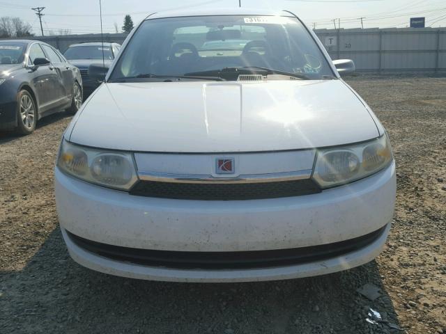 1G8AJ52F24Z179251 - 2004 SATURN ION LEVEL WHITE photo 9