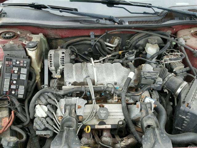 2G2WS522641110713 - 2004 PONTIAC GRAND PRIX BURGUNDY photo 7