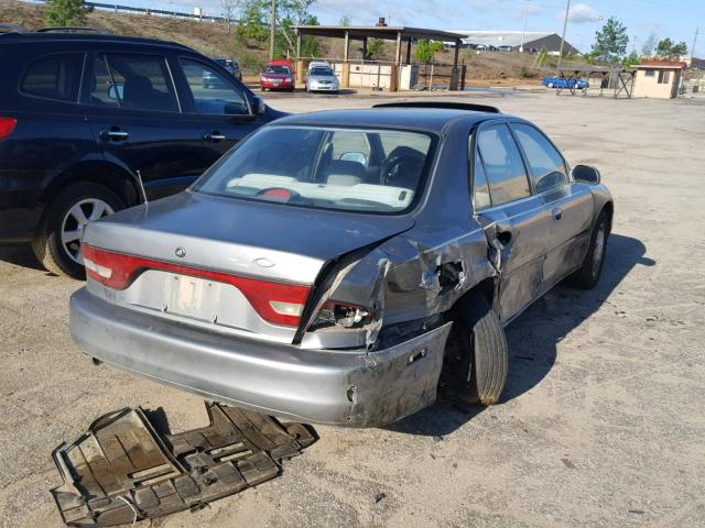 4A3AJ56G4SE047571 - 1995 MITSUBISHI GALANT ES GRAY photo 4