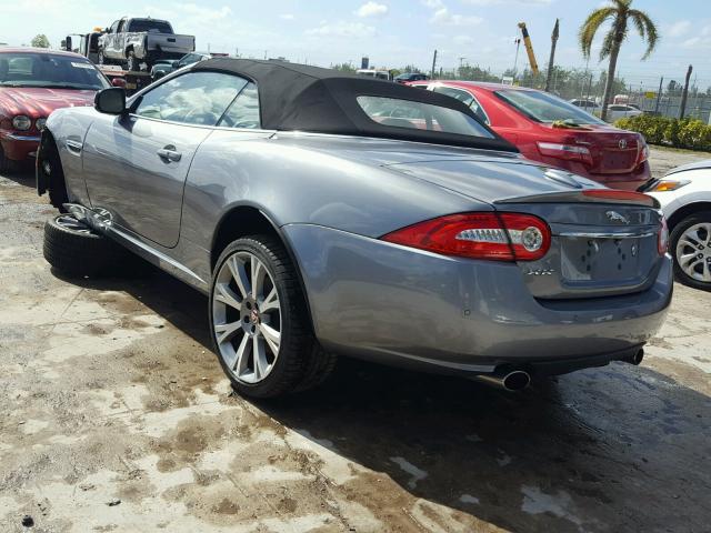 SAJWA4GB5ELB53960 - 2014 JAGUAR XK SILVER photo 3