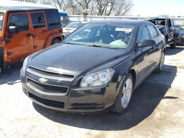 1G1ZB5EBXA4111389 - 2010 CHEVROLET MALIBU LS 黑色 照片 2