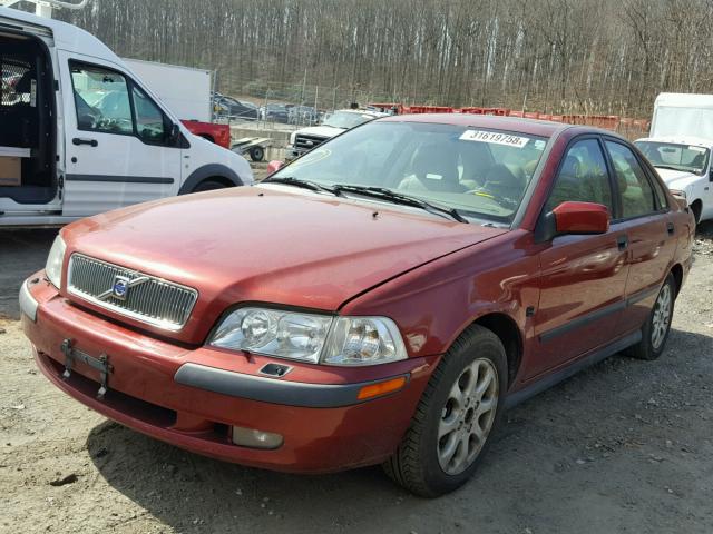 YV1VS29551F705654 - 2001 VOLVO S40 1.9T RED photo 2