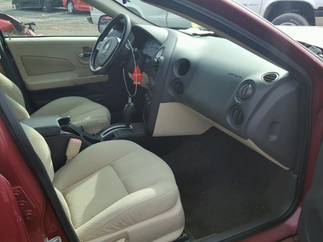 2G2WS522141326761 - 2004 PONTIAC GRAND PRIX BURGUNDY photo 5