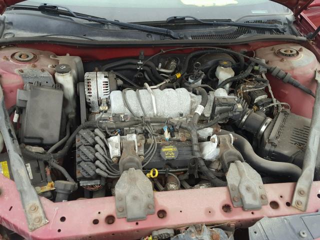 2G2WS522141326761 - 2004 PONTIAC GRAND PRIX BURGUNDY photo 7
