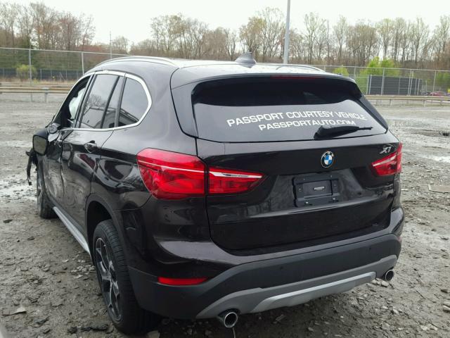 WBXHT3C32J5K22211 - 2018 BMW X1 XDRIVE2 PURPLE photo 3