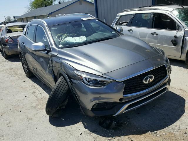 SJKCH5CRXHA018635 - 2017 INFINITI QX30 BASE GRAY photo 1