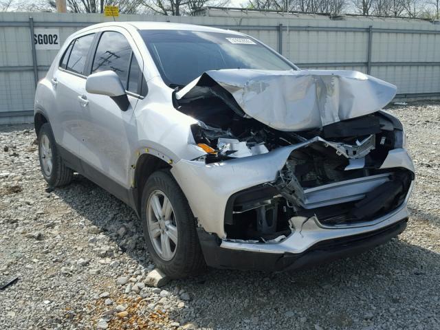 KL7CJNSB4HB138451 - 2017 CHEVROLET TRAX LS SILVER photo 1