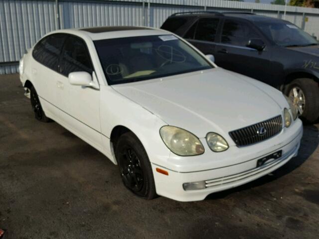 JT8BD69S520166861 - 2002 LEXUS GS 300 WHITE photo 1