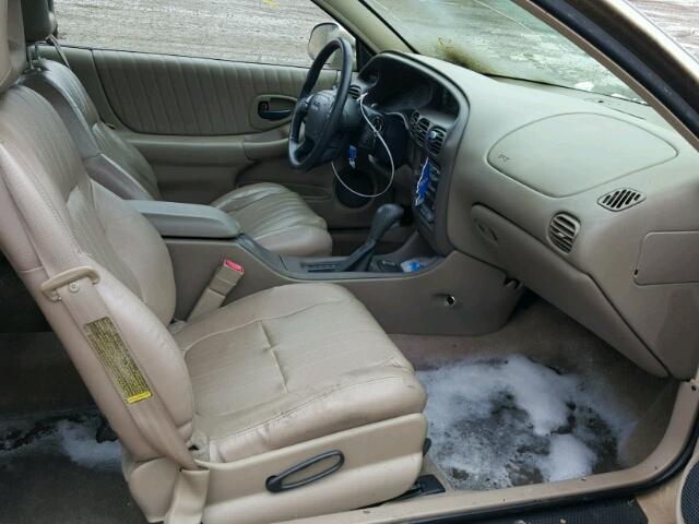 1G2WP12K3YF296011 - 2000 PONTIAC GRAND PRIX TAN photo 5