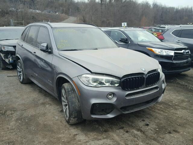 5UXKR6C55G0J83428 - 2016 BMW X5 XDRIVE5 GRAY photo 1