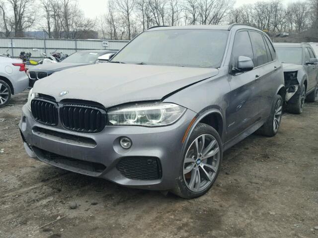 5UXKR6C55G0J83428 - 2016 BMW X5 XDRIVE5 GRAY photo 2