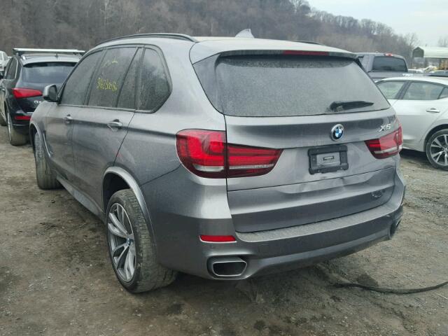 5UXKR6C55G0J83428 - 2016 BMW X5 XDRIVE5 GRAY photo 3