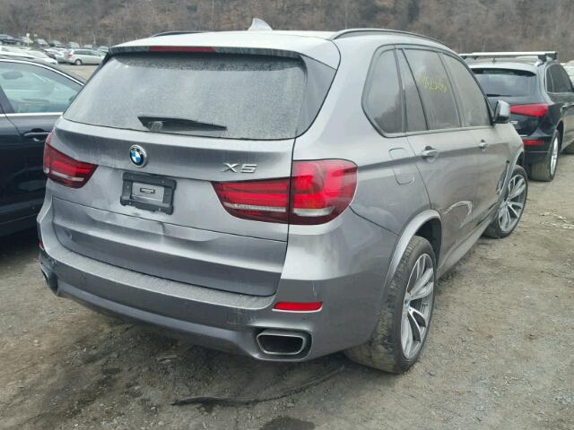 5UXKR6C55G0J83428 - 2016 BMW X5 XDRIVE5 GRAY photo 4