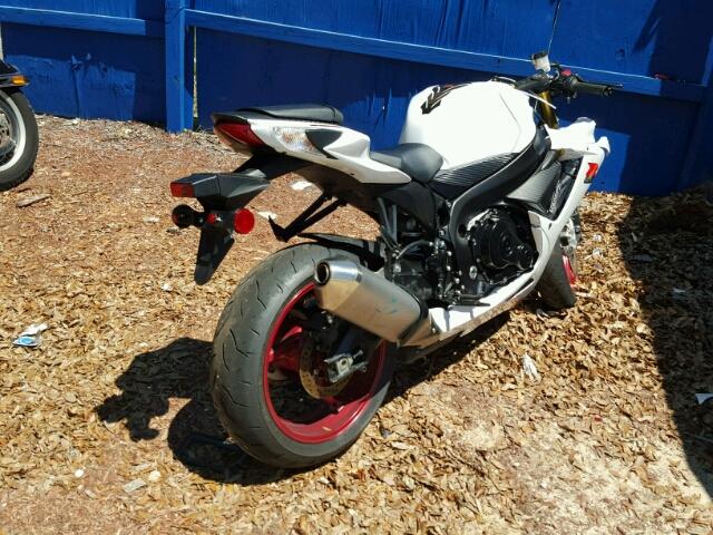 JS1GR7MA1H2100442 - 2017 SUZUKI GSX-R750 WHITE photo 4