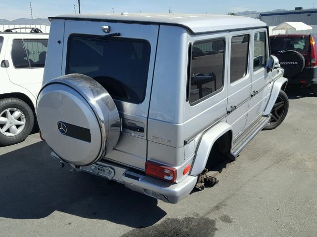 WDCYC7DF8DX202481 - 2013 MERCEDES-BENZ G 63 AMG GRAY photo 4