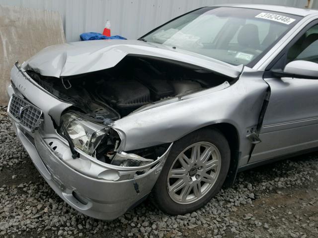 YV1TS592751414686 - 2005 VOLVO S80 2.5T SILVER photo 9