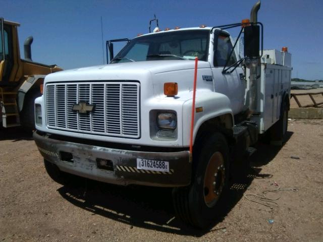 1GBM7H1J5PJ108514 - 1993 CHEVROLET KODIAK C7H WHITE photo 2