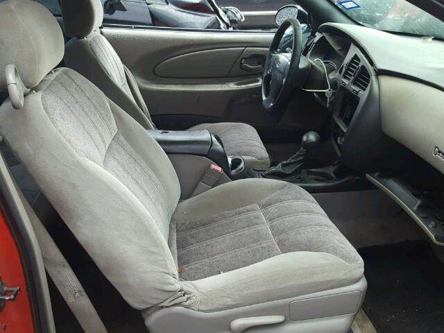 2G1WW12E639269050 - 2003 CHEVROLET MONTE CARL 红色 照片 5