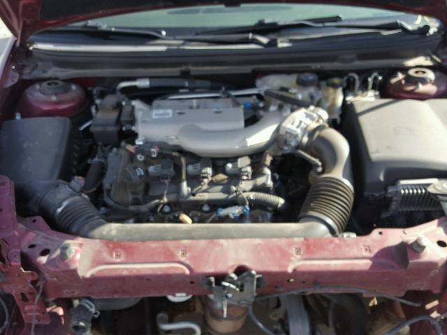 1G1ZK57708F291375 - 2008 CHEVROLET MALIBU LTZ წითელი ფოტო 7